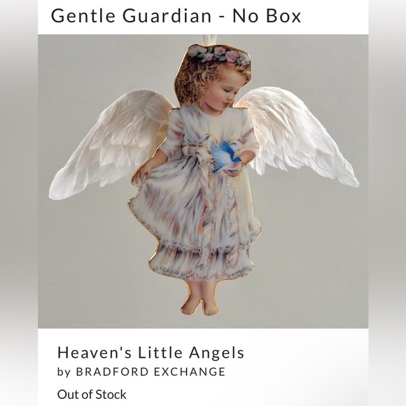 Heaven’s Little Angels Ornaments “Gentle Guardian” First Issue - Picture 2 of 7